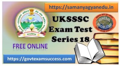 Best Online UKSSSC Forest Inspector Test Series 18